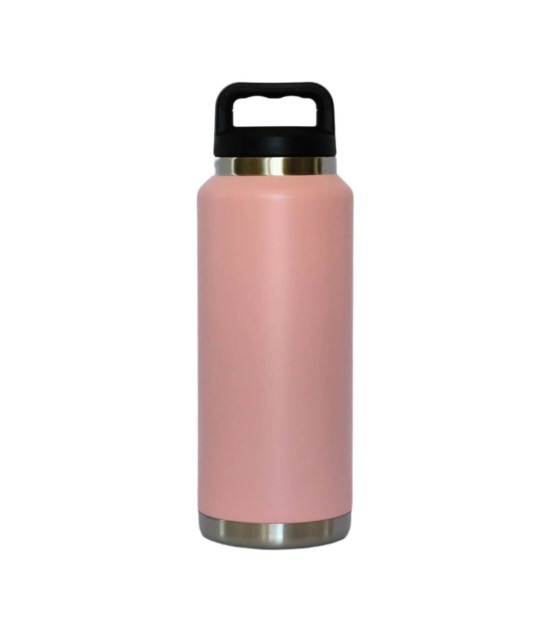 36 Oz Stainless Steel Twist-Off Cap Water Bottle - Pink