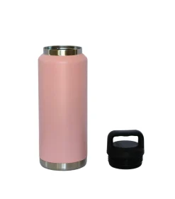 36 Oz Stainless Steel Twist-Off Cap Water Bottle - Pink