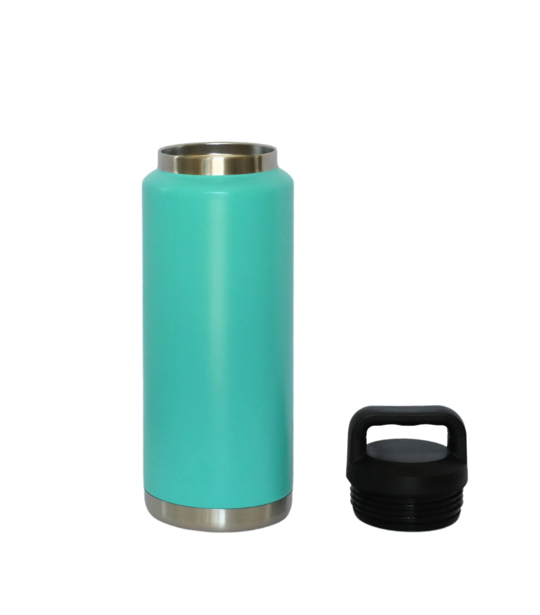 36 Oz Stainless Steel Twist-Off Cap Water Bottle - Aqua