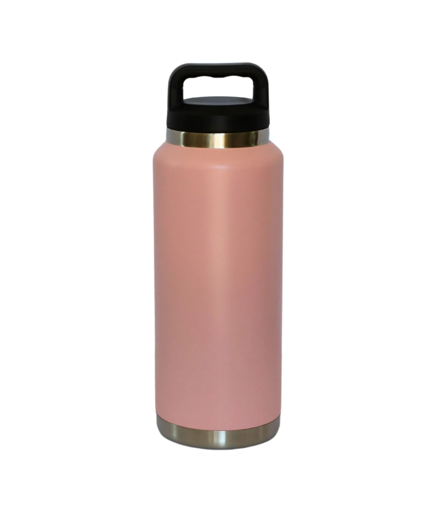36 Oz Stainless Steel Twist-Off Cap Water Bottle - Pink