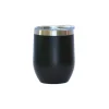 12 Oz Stemless Wine Tumbler - Black
