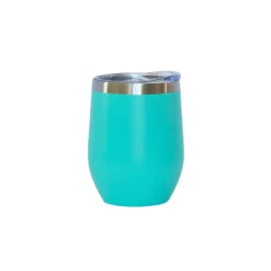 12 Oz Stemless Wine Tumbler - Aqua