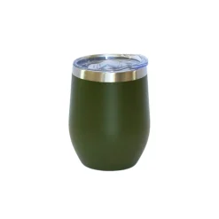 12 Oz Stemless Wine Tumbler - Olive