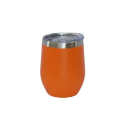 12 Oz Stemless Wine Tumbler - Orange