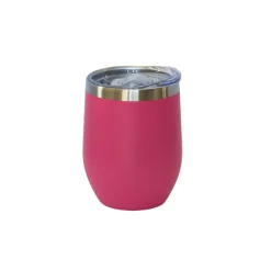 12 Oz Stemless Wine Tumbler - Hot Pink