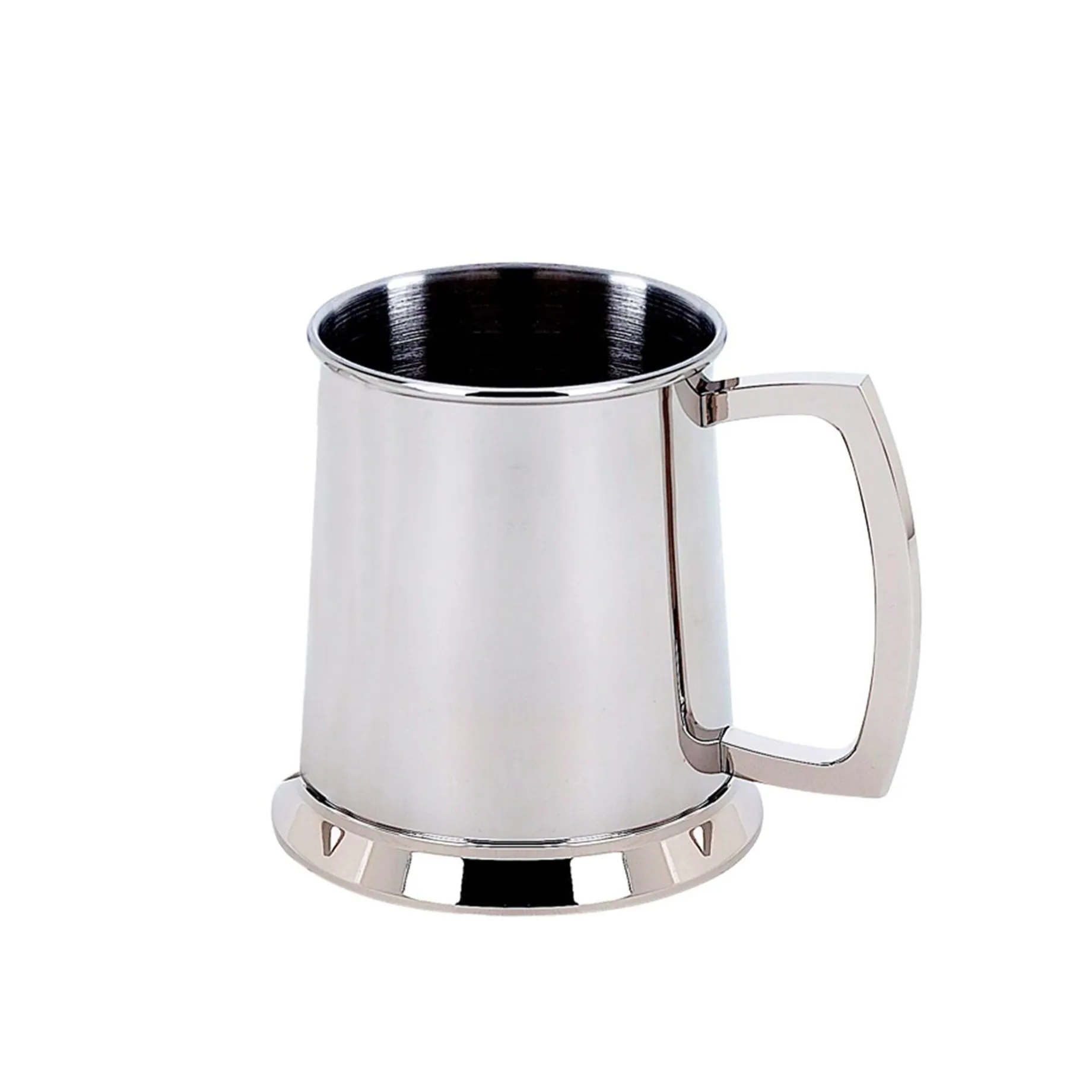 Pewter Tankard with Bright Polished Finish