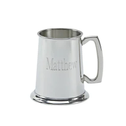 Pewter Tankard with Bright Polished Finish