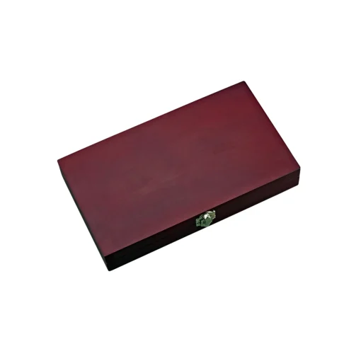 6 Piece Steak Knife Set with Hinged Rosewood Case