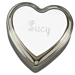 Polished Heart Shaped Box