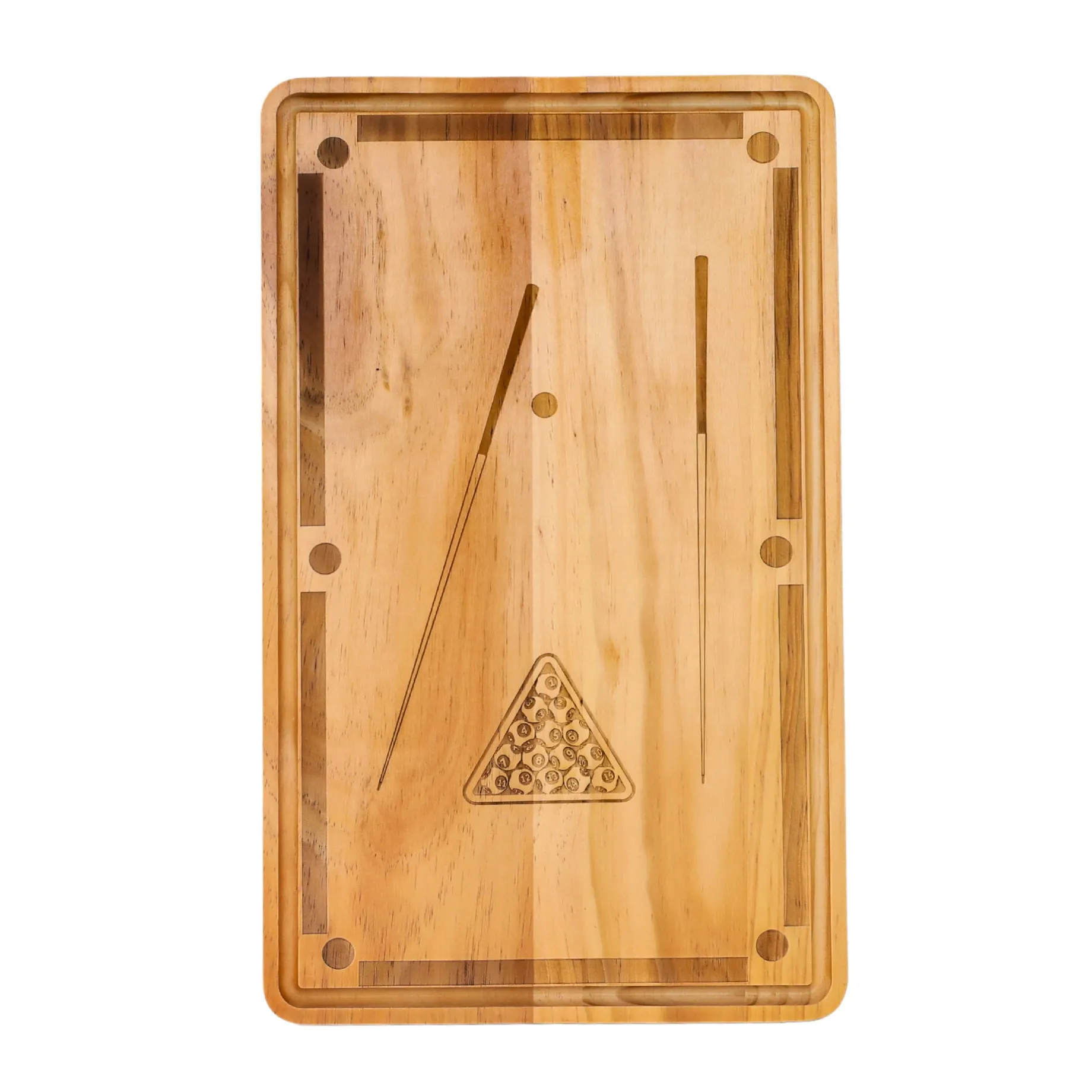 Pool Table Wood Board - 18" x 11"