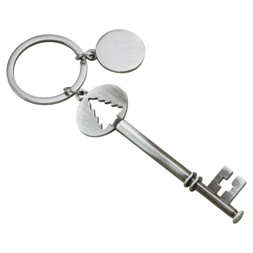 "Holiday Tree" Key With Engraving Tag
