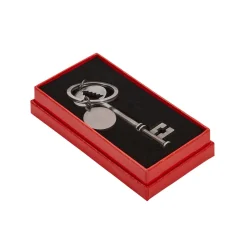 "Holiday Tree" Key With Engraving Tag