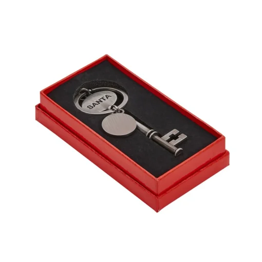 "Santa" Key With Engraving Tag