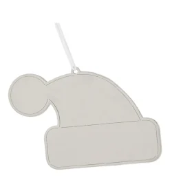 Santa Hat Ornament w/White Tassel