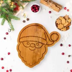 Santa Wood Board - 15" x 14"