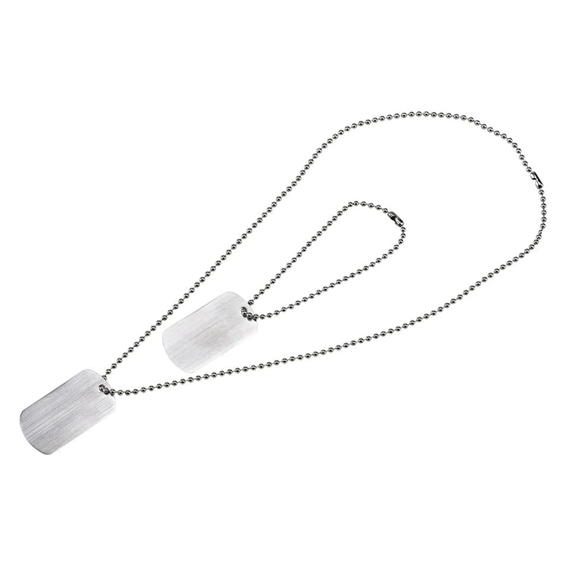 Set Of 2 Dog Tags With Chains