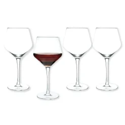 Set of 4 Red Wine Glasses - 23 Oz