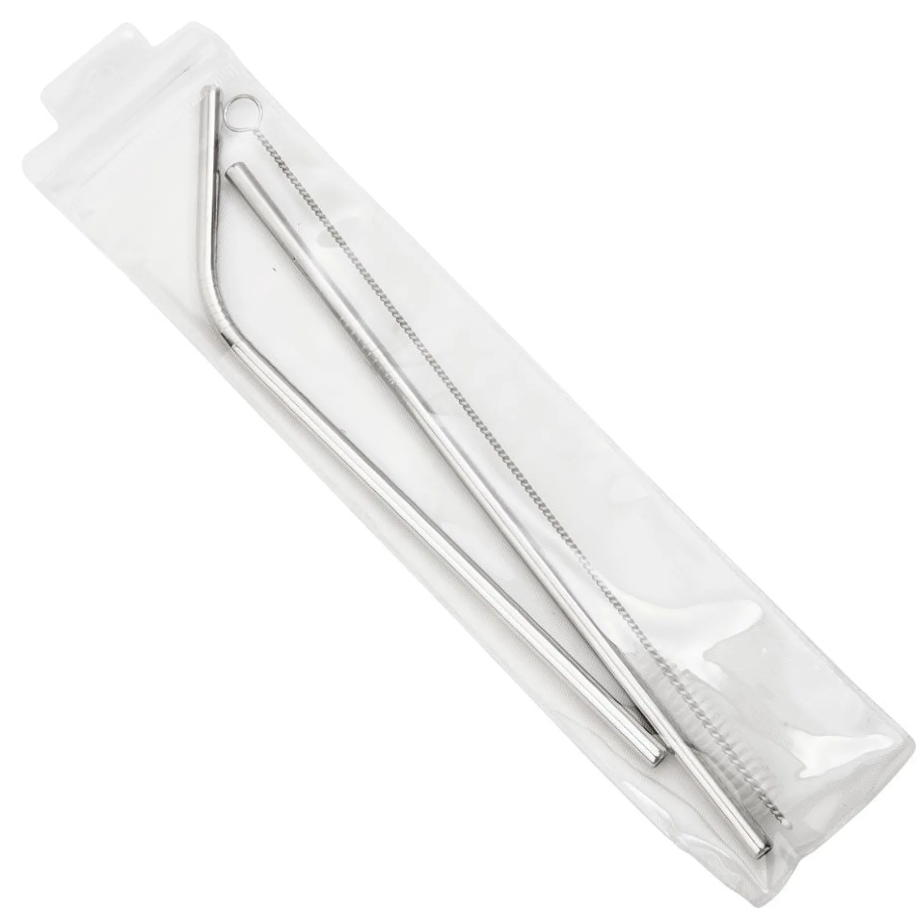 Set Of 2 Stainless Steel Straws