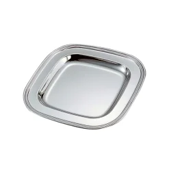 Silver Square Tray - 9.5"
