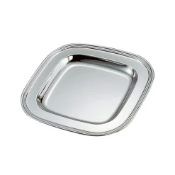 Silver Square Tray - 11.5"