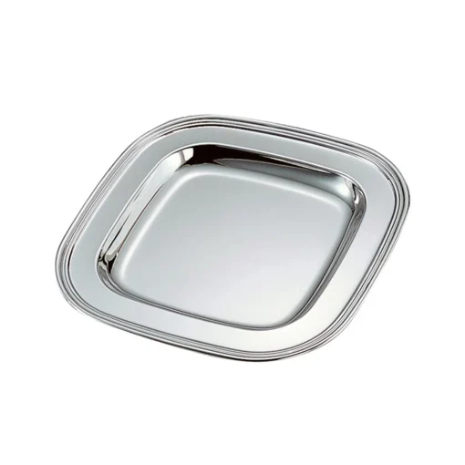 Silver Square Tray - 11.5"