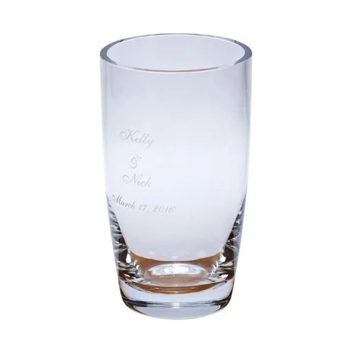 Simon Crystal Vase, 9.75"