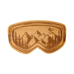 Ski Goggles Wood Board - 15" x 8.75"