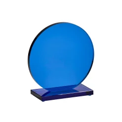 Small Cobalt Orb Trophy, 5"