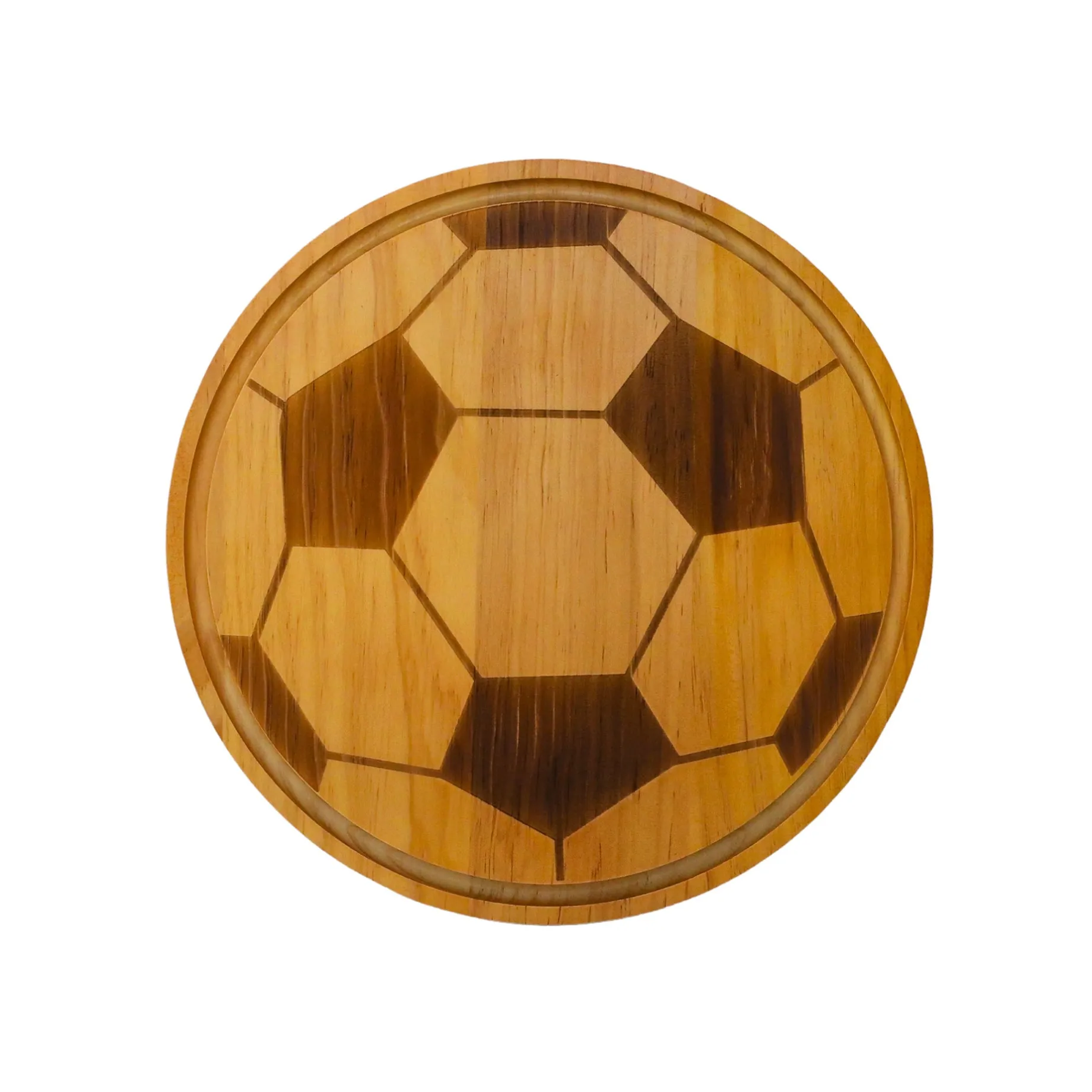 Soccer Ball Wood Board - 13"