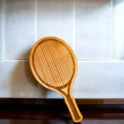 Tennis Racket Wood Board - 9" x 18"